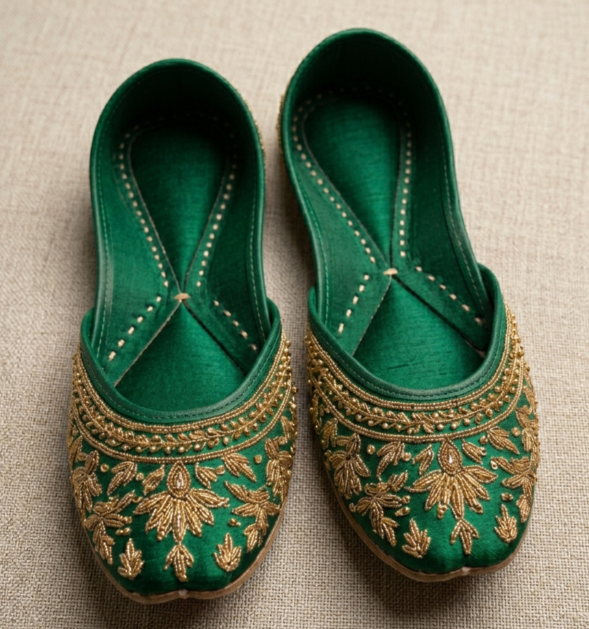Embroidered Women Khussa Shoes