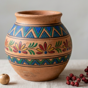 Handcrafted Pottery Vase
