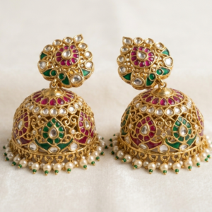 Traditional Kundan Earrings