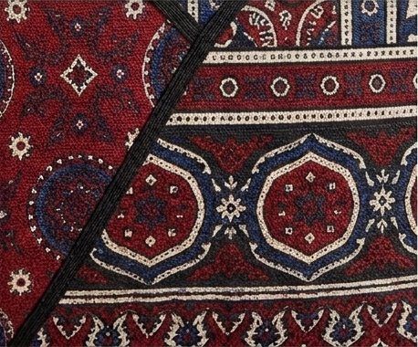 Modern Ajrak Tote Bag